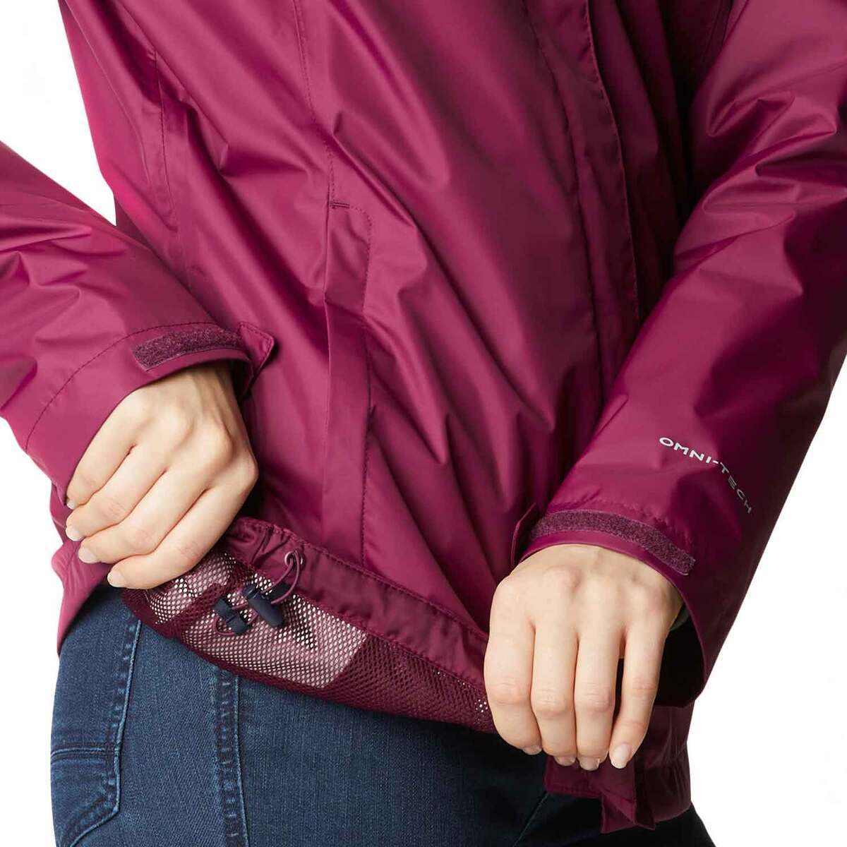 Columbia Women's Arcadia II Omni-Tech Waterproof Packable Rain Jacket Columbia Women's Arcadia II Omni-Tech Waterproof Packable Rain Jacket