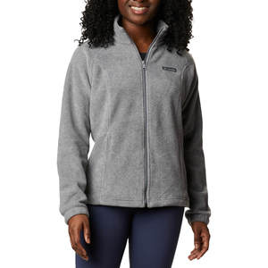 Columbia Women's Benton Springs Fleece Casual Jacket - Gray - XXL
