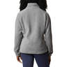 Columbia Women's Benton Springs Fleece Casual Jacket - Gray - XXL - Gray XXL