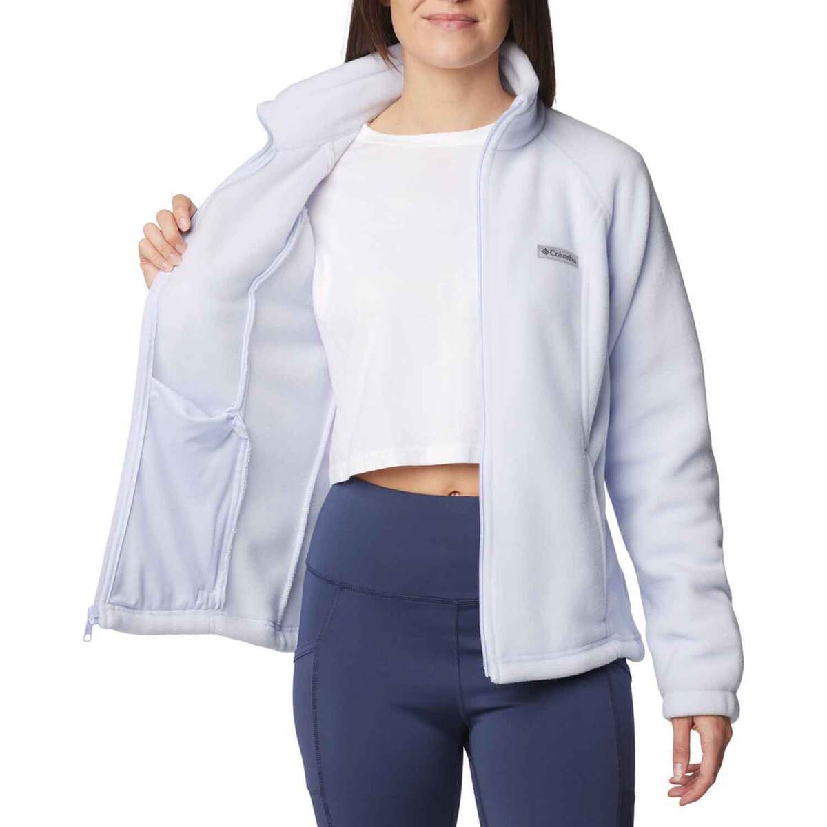 Columbia Women's Benton Springs Fleece Jacket - Snowdrift - M - Snowdrift M Columbia Women's Benton Springs Fleece Jacket - Snowdrift - M - Snowdrift M