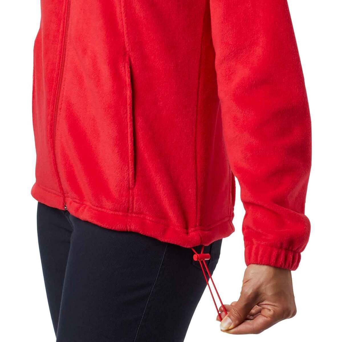 Columbia Women's Benton Springs Full Zip Fleece Jacket - Red Hibiscus - XXL - Red Hibiscus XXL Columbia Women's Benton Springs Full Zip Fleece Jacket - Red Hibiscus - XXL - Red Hibiscus XXL