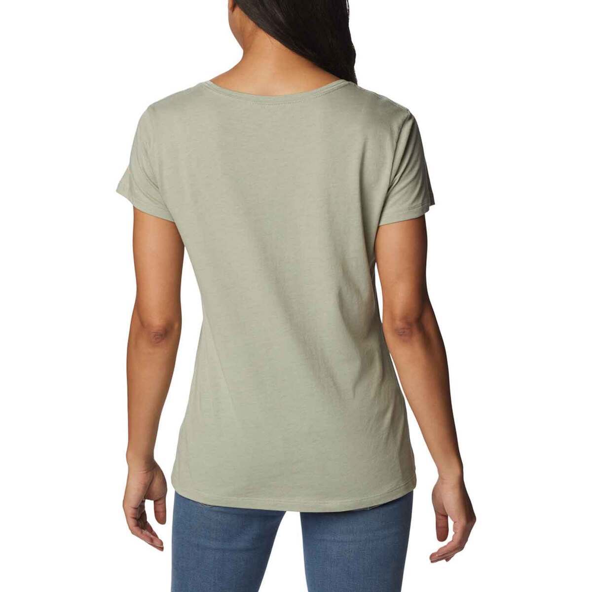 Columbia Women's Daisy Days Graphic Short Sleeve Casual Shirt Columbia Women's Daisy Days Graphic Short Sleeve Casual Shirt