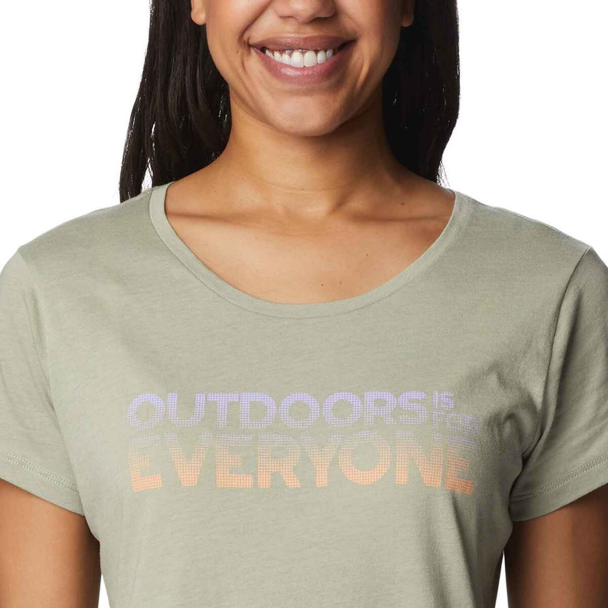 Columbia Women's Daisy Days Graphic Short Sleeve Casual Shirt Columbia Women's Daisy Days Graphic Short Sleeve Casual Shirt