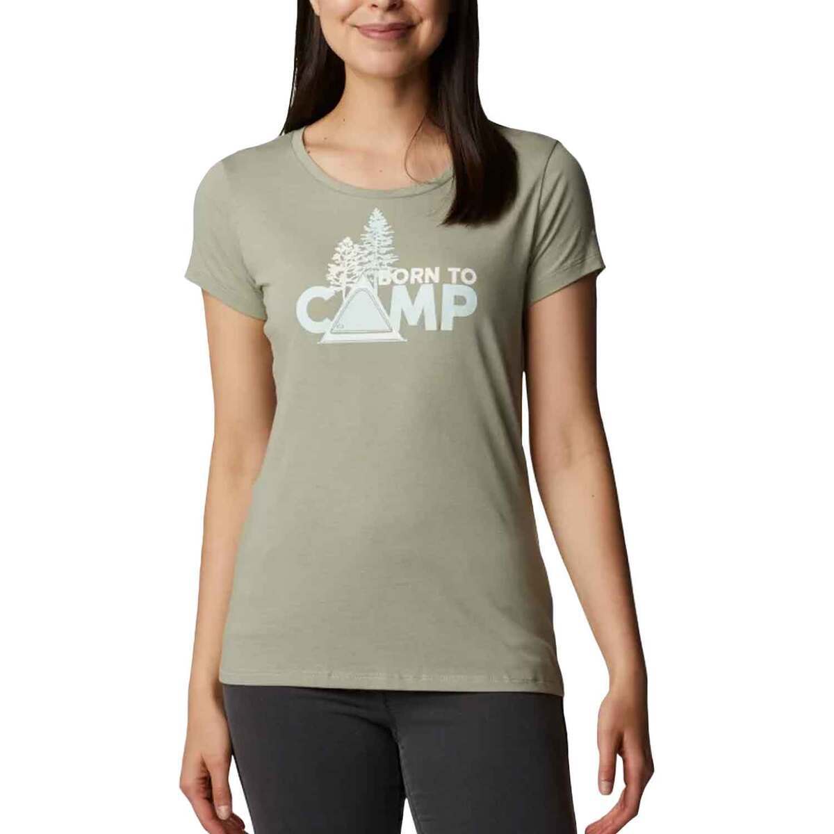 Columbia Women's Daisy Days Graphic Short Sleeve Casual Shirt Columbia Women's Daisy Days Graphic Short Sleeve Casual Shirt