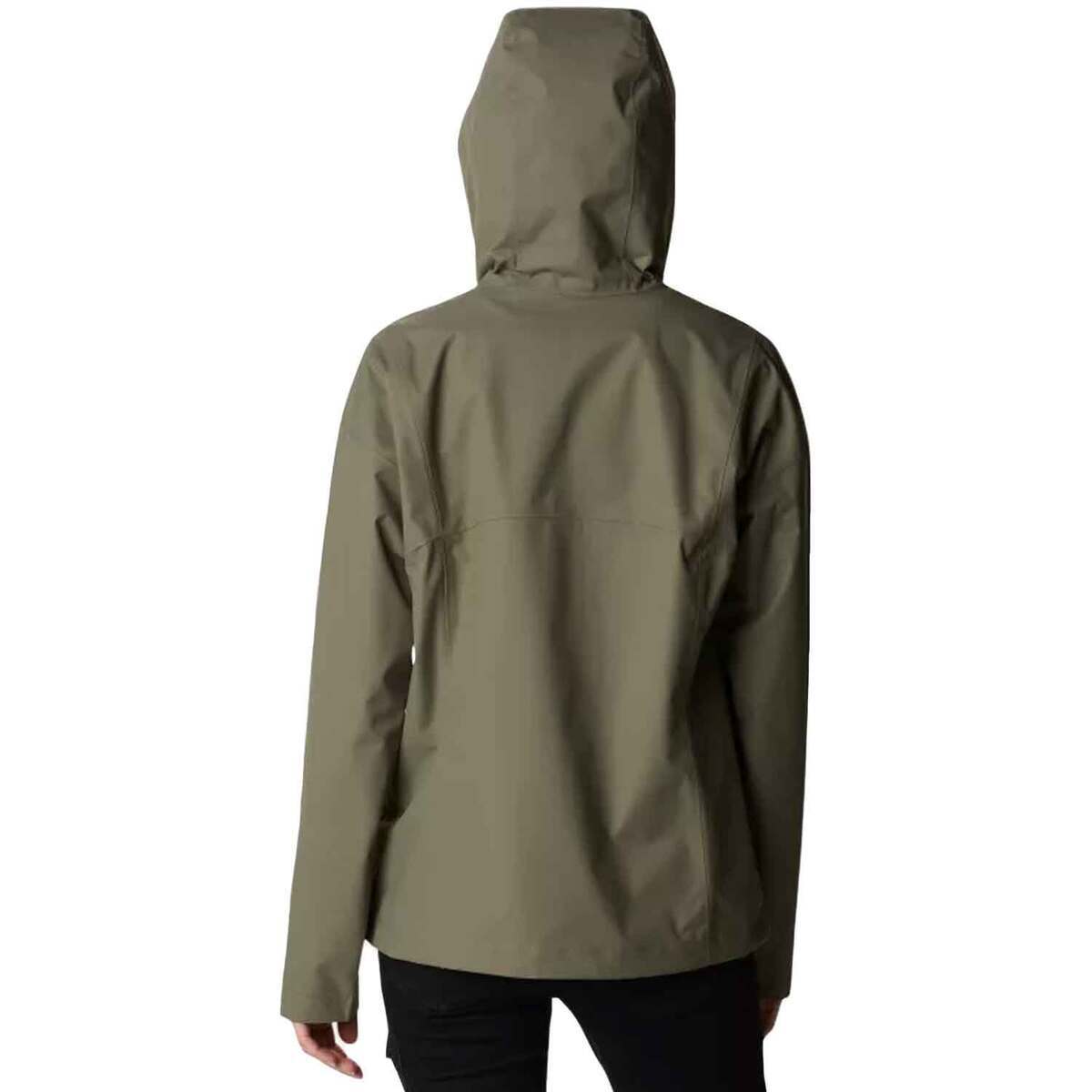 Columbia Women's Hikebound Omni-Tech Waterproof Hiking Rain Jacket - Stone Green - S - Stone Green S Columbia Women's Hikebound Omni-Tech Waterproof Hiking Rain Jacket - Stone Green - S - Stone Green S