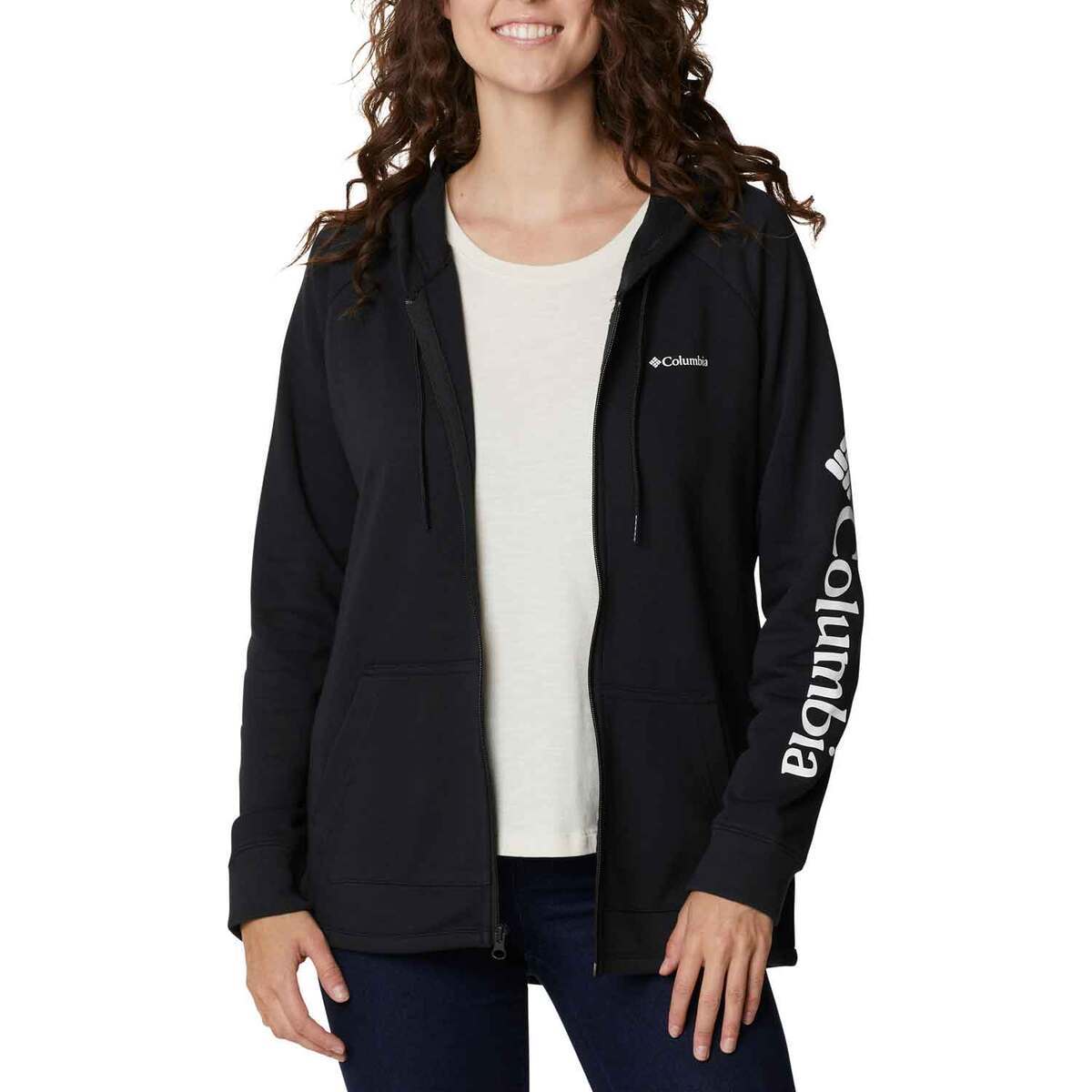 Columbia Women's Logo French Terry Casual Jacket Columbia Women's Logo French Terry Casual Jacket