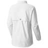 Columbia Women's PFG Bahama Long Sleeve Shirt - White - XS - White XS