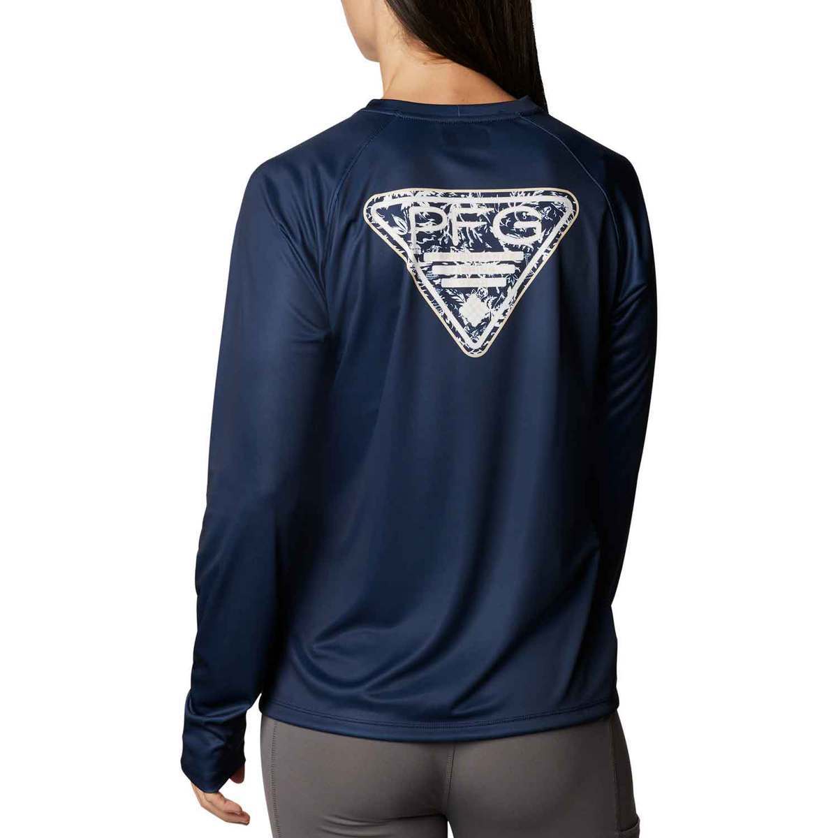 Columbia Women's PFG Printed Triangle Long Sleeve Shirt | Sportsman's ...
