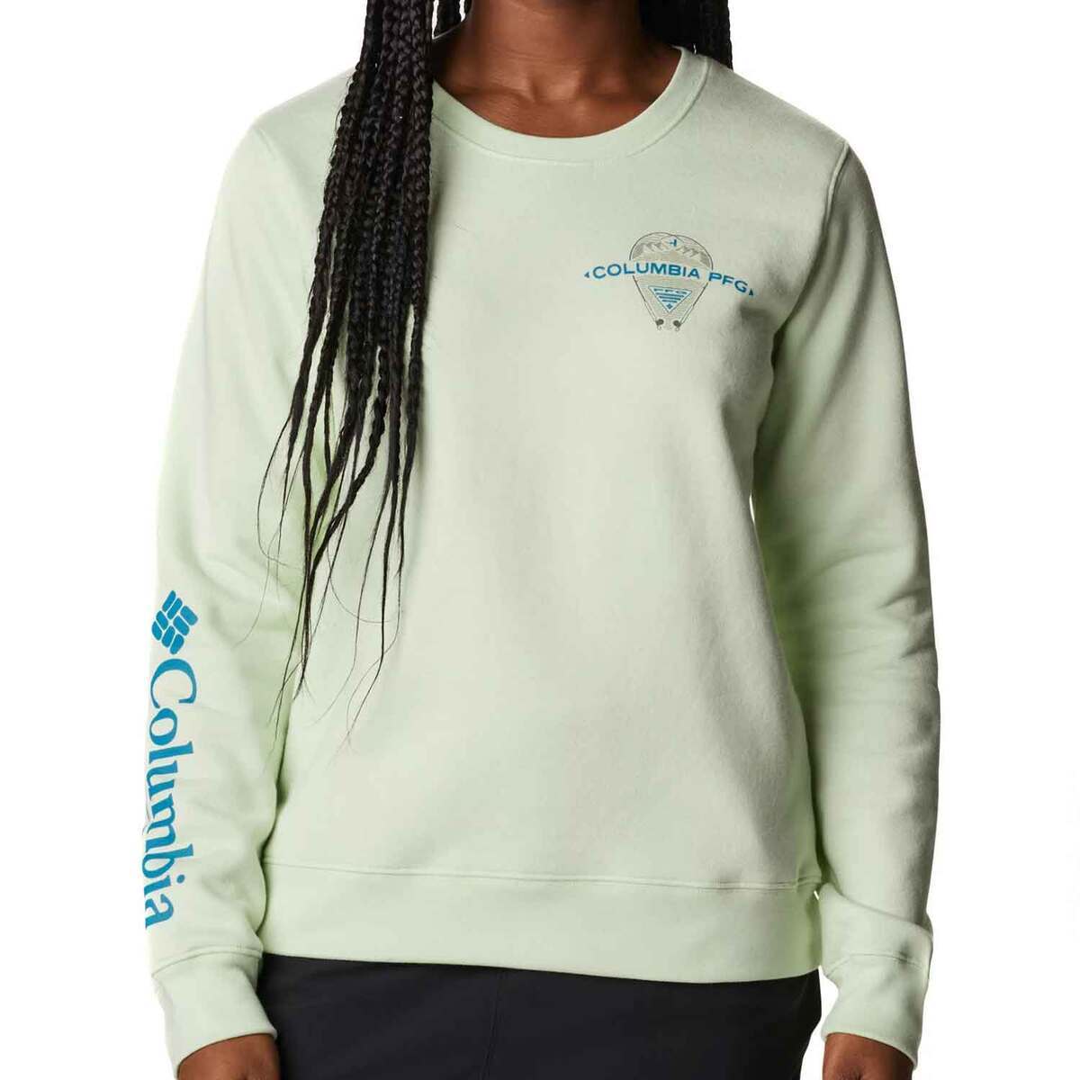 Columbia Women's PFG Slack Water Crew Sweatshirt Columbia Women's PFG Slack Water Crew Sweatshirt