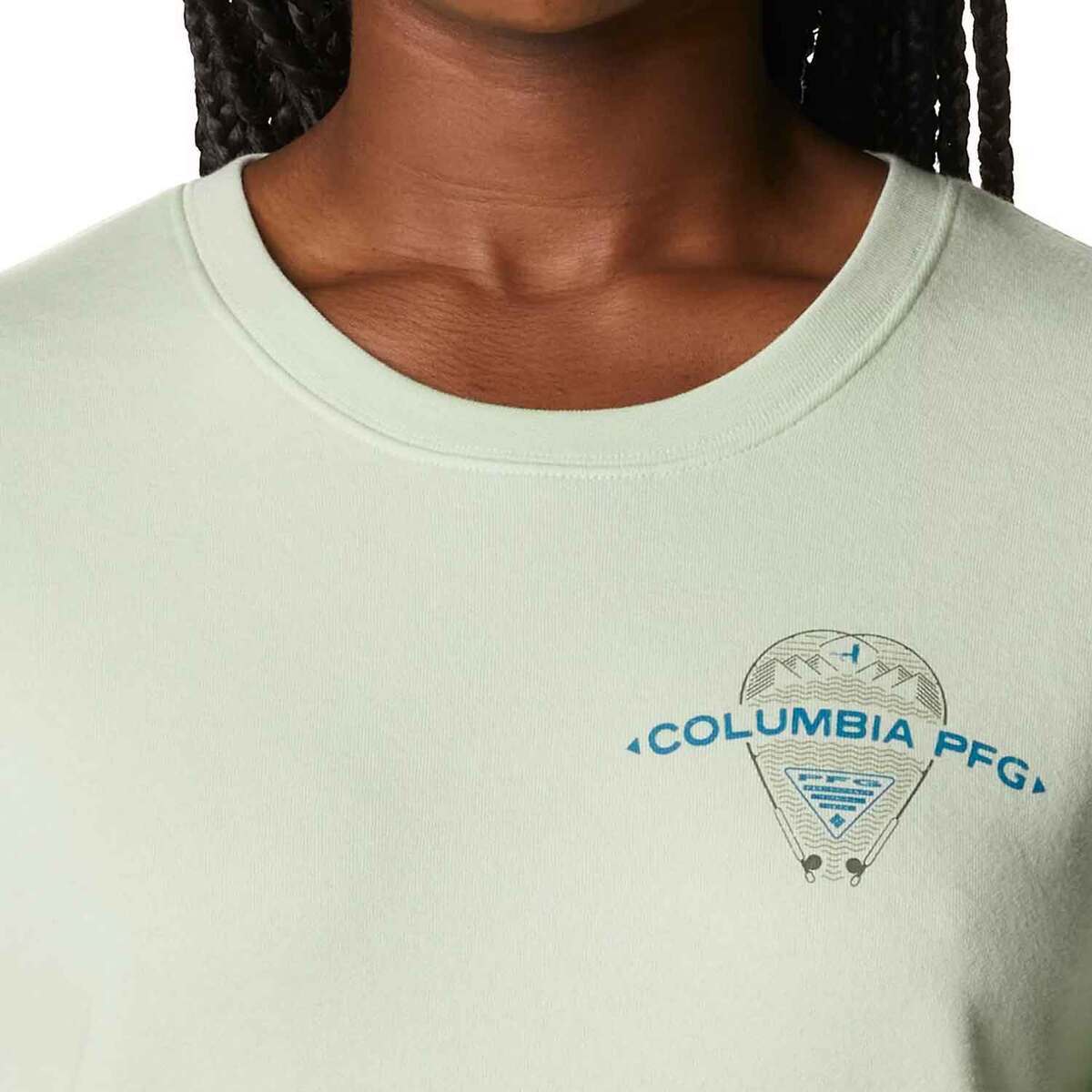 Columbia Women's PFG Slack Water Crew Sweatshirt Columbia Women's PFG Slack Water Crew Sweatshirt