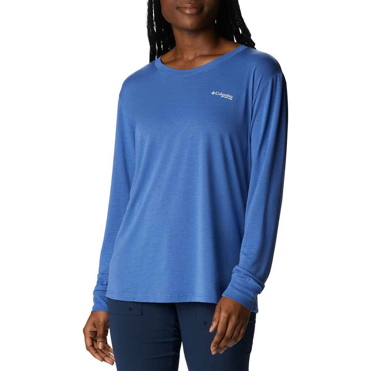 Columbia Women's PFG Slack Water Graphic Long Sleeve Fishing Shirt Columbia Women's PFG Slack Water Graphic Long Sleeve Fishing Shirt