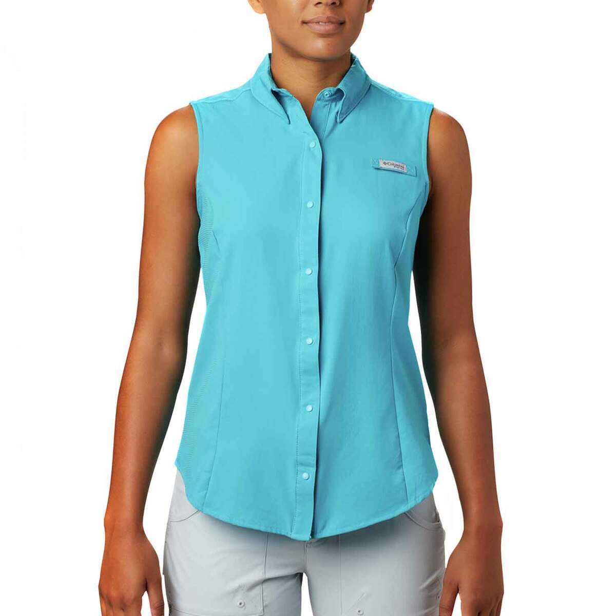Columbia Women's PFG Tamiami Sleeveless Fishing Shirt Columbia Women's PFG Tamiami Sleeveless Fishing Shirt
