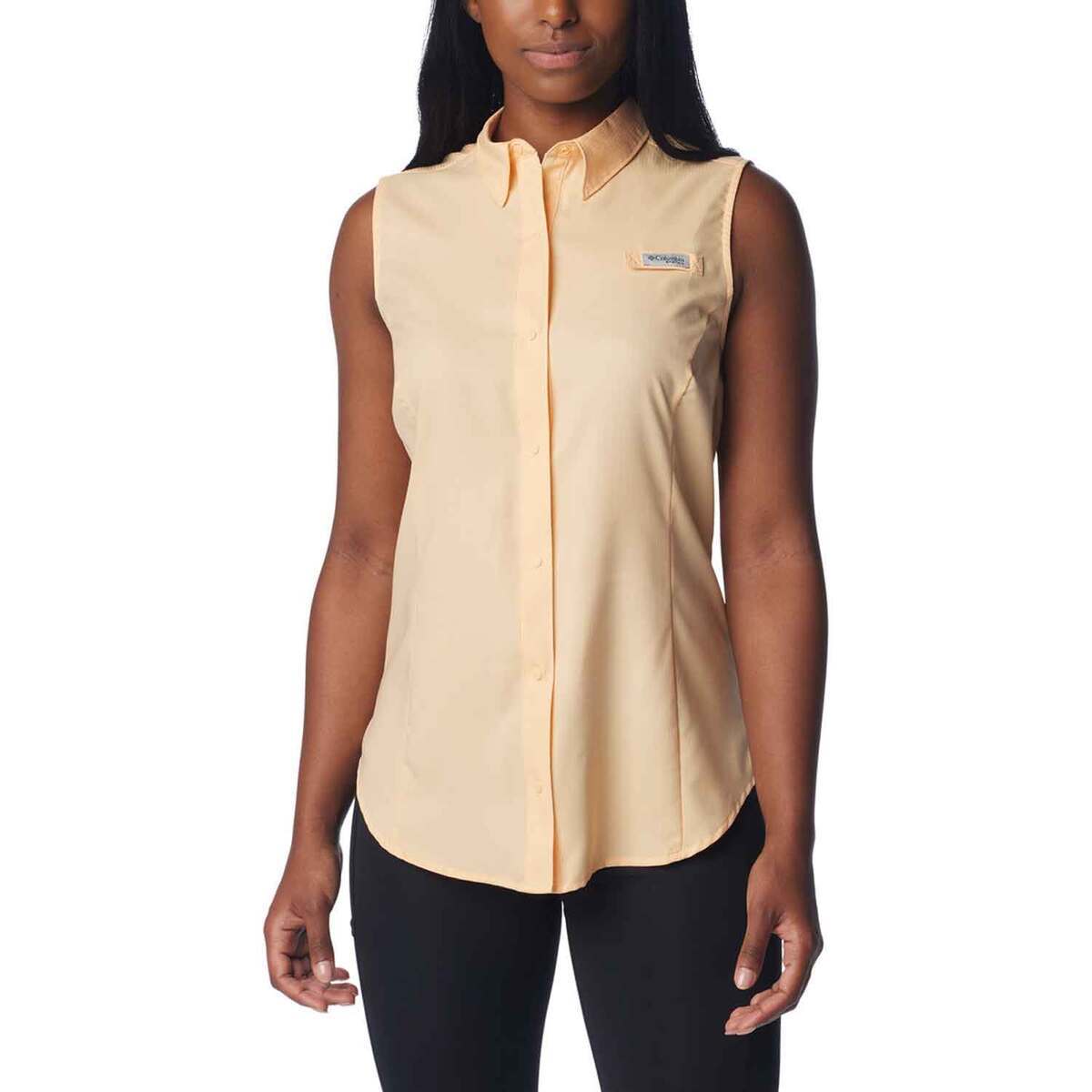 Columbia Women's PFG Tamiami Sleeveless Fishing Shirt Columbia Women's PFG Tamiami Sleeveless Fishing Shirt