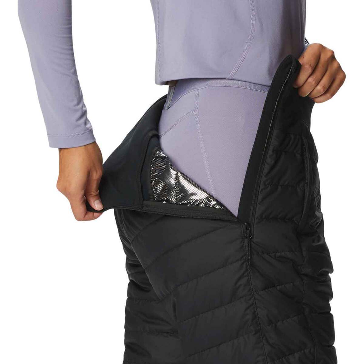 Columbia Women's Powder Lite Snow Hiking Pants - Black - M - Black M Columbia Women's Powder Lite Snow Hiking Pants - Black - M - Black M