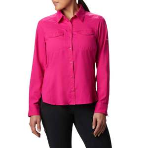 Columbia Women's Silver Ridge Lite Long Sleeve Shirt - Haute Pink - S