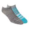 Columbia Women's Space Dye 3 Pack Casual Socks - Clear Water - M - Clear Water M