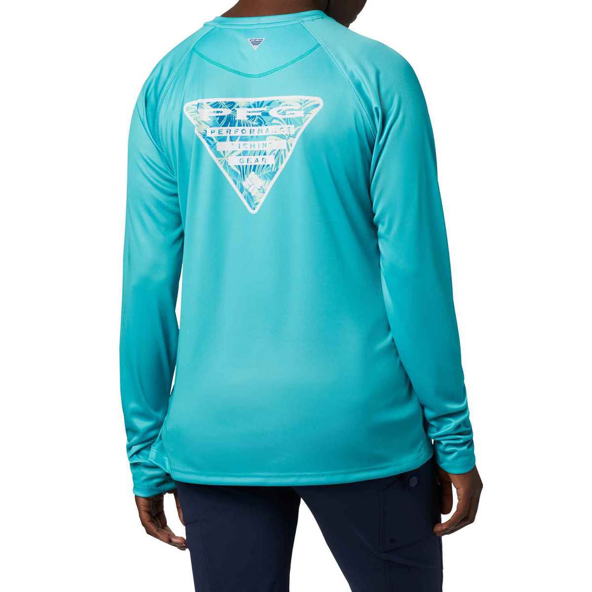 Columbia Women's Tidal PFG Triangle Long Sleeve Shirt | Sportsman's ...