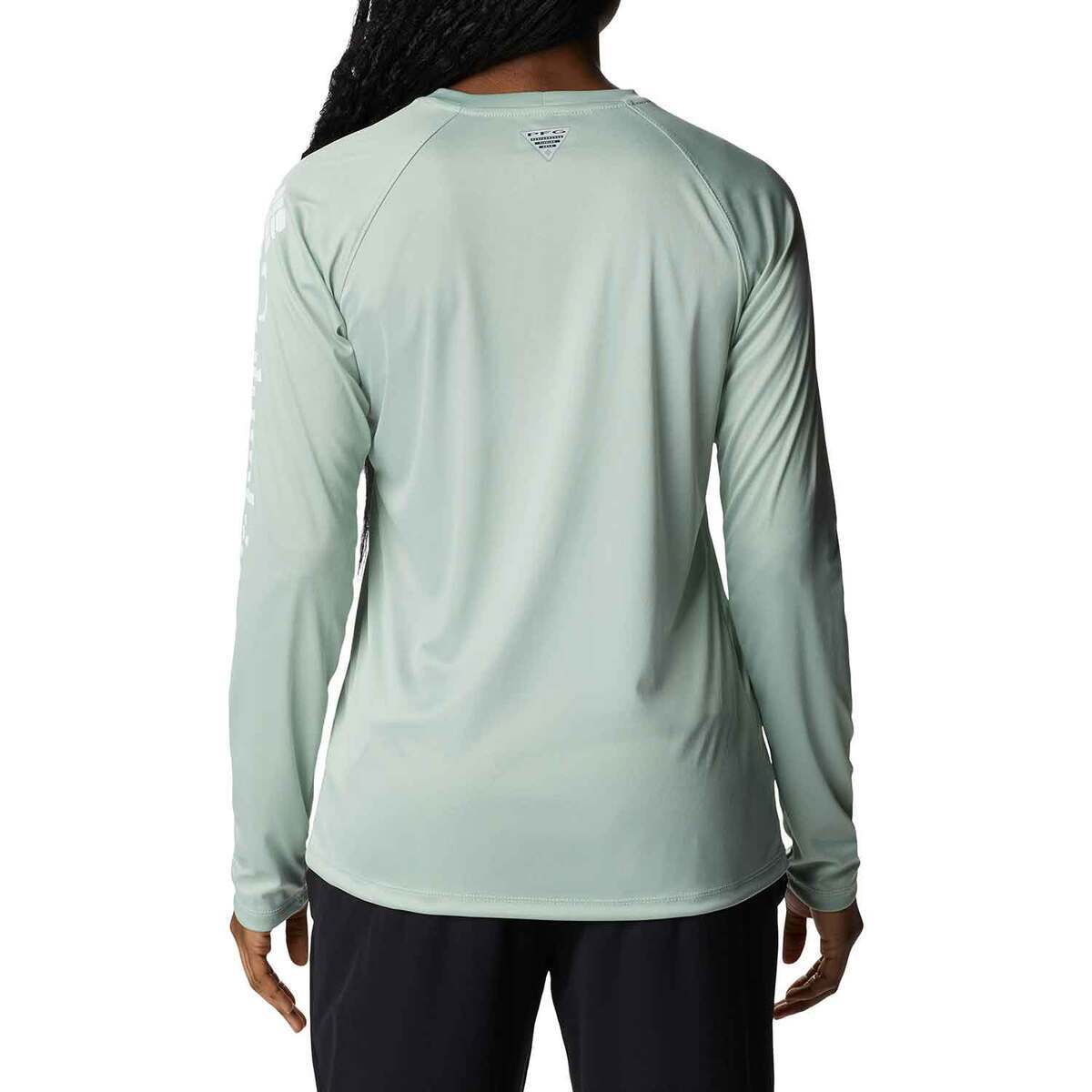 Columbia Women's Tidal Tee Heather Long Sleeve Fishing Shirt Columbia Women's Tidal Tee Heather Long Sleeve Fishing Shirt