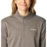 Columbia Women's Trek French Terry Quarter Zip Sweatshirt - City Grey Heather - XL - City Grey Heather XL