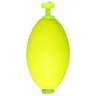 Comal Tackle Company Oval Snap-on Float - Yellow, 2in - Yellow