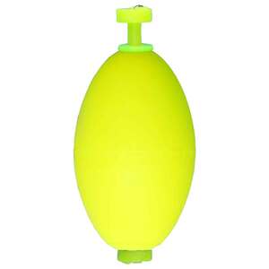 Comal Tackle Company Oval Snap-on Float - Yellow, 2in