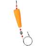 Comal Tackle Popping Float Leader - 45lb, Power Orange, 33in - Power Orange