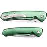 Buck Knives 128 and 129 Folding Knife Combo Collector's Tin - Green