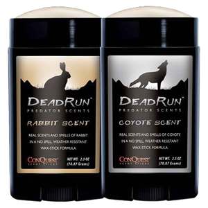 Conquest Scents DeadRun Predator Package Rabbit/Coyote Scent - 5 oz