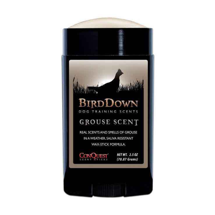 ConQuest Scents Stick Bird Down Grouse Scent Dog Training ConQuest Scents Stick Bird Down Grouse Scent Dog Training