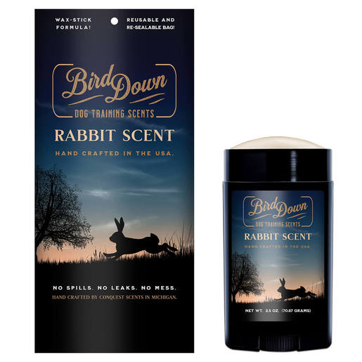 ConQuest Scents Stick Rabbit Scent Dog Trainer – 2.5oz – Black/Blue/White