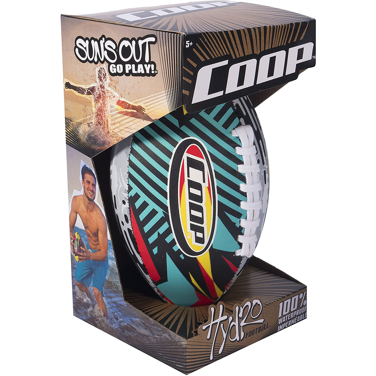Coop Hydro Waterproof Football Assorted Color - Assorted Coop Hydro Waterproof Football Assorted Color - Assorted