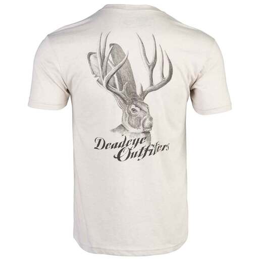 Deadeye Men's Cosmo Short-Sleeve Casual Shirt - Sand M