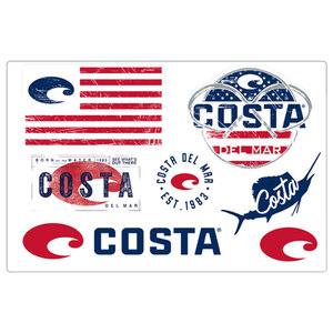 Costa Americana 7 Piece Decal Sheet