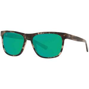 Costa Apalach Polarized Sunglasses - Shiny Black Kelp/Green