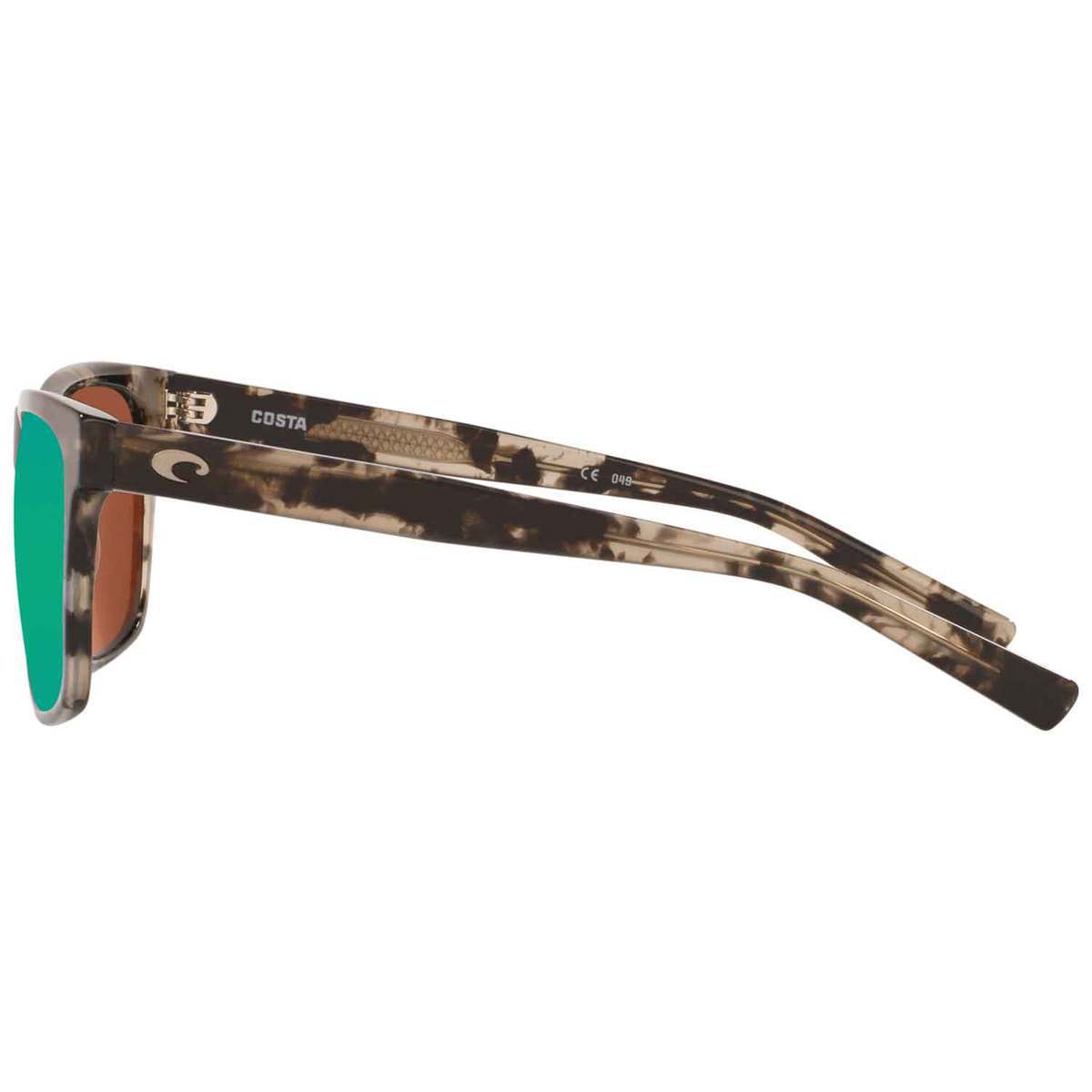 Costa Apalach Polarized Sunglasses - Shiny Black Kelp/Green - Adult Costa Apalach Polarized Sunglasses - Shiny Black Kelp/Green - Adult