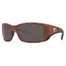 Costa Blackfin Polarized Sunglasses - Brown/Gray Lens - Adult