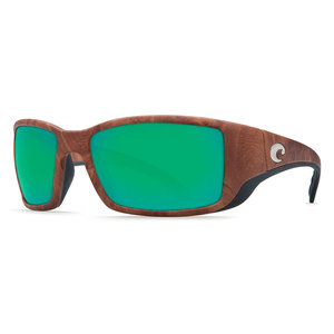 Costa Blackfin Polarized Sunglasses - Brown/Green Lens