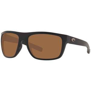 Costa Broadbill Polarized Sunglasses - Matte Black/Copper