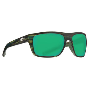Costa Broadbill Polarized Sunglasses - Matte Reef/Green Mirror