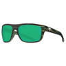 Costa Broadbill Polarized Sunglasses - Matte Reef/Green Mirror - Adult
