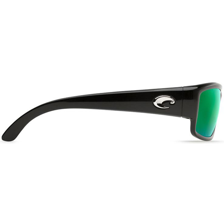 Costa Caballito Polarized Sunglasses - Shiny Black/Green Mirror - Adult Costa Caballito Polarized Sunglasses - Shiny Black/Green Mirror - Adult
