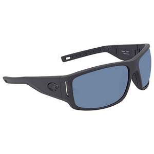 Costa Cape Matte Black Ultra Sunglasses - Gray