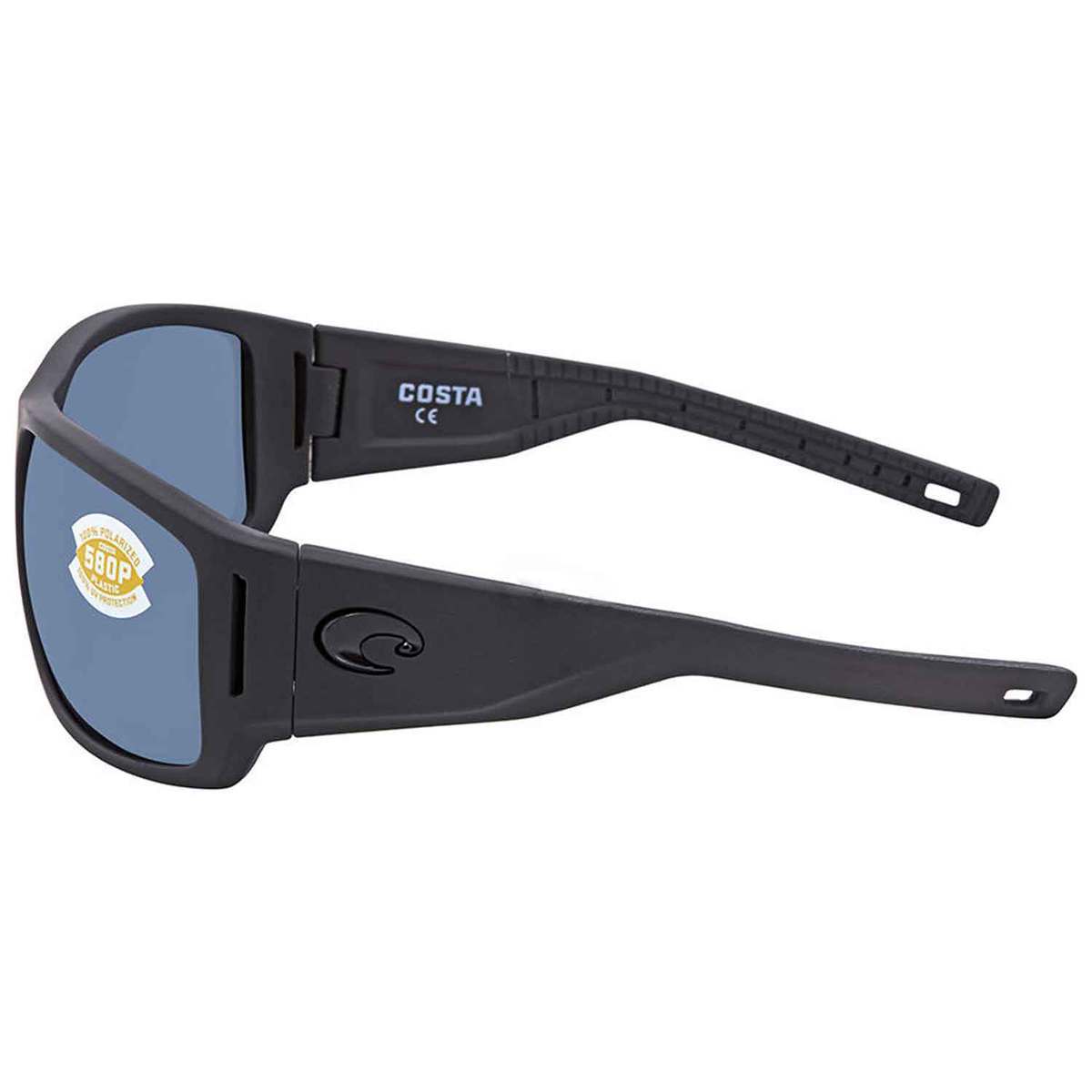 Costa Cape Polarized Sunglasses - Matte Black Ultra/Gray - Adult Costa Cape Polarized Sunglasses - Matte Black Ultra/Gray - Adult