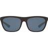 Costa Cheeca Shiny Black Sunglasses - Gray