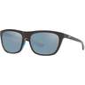 Costa Cheeca Shiny Black Sunglasses - Gray Silver