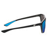 Costa Cheeca Sunglasses Shiny Black - Blue Mirror Polarized 580G - Adult