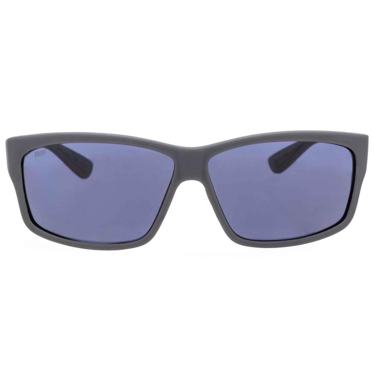 Costa Cut Polarized Sunglasses - Grey/Grey - Adult Costa Cut Polarized Sunglasses - Grey/Grey - Adult