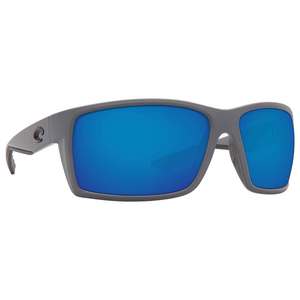 Costa Del Mar Reefton Polarized Sunglasses - Matte Gray/Blue