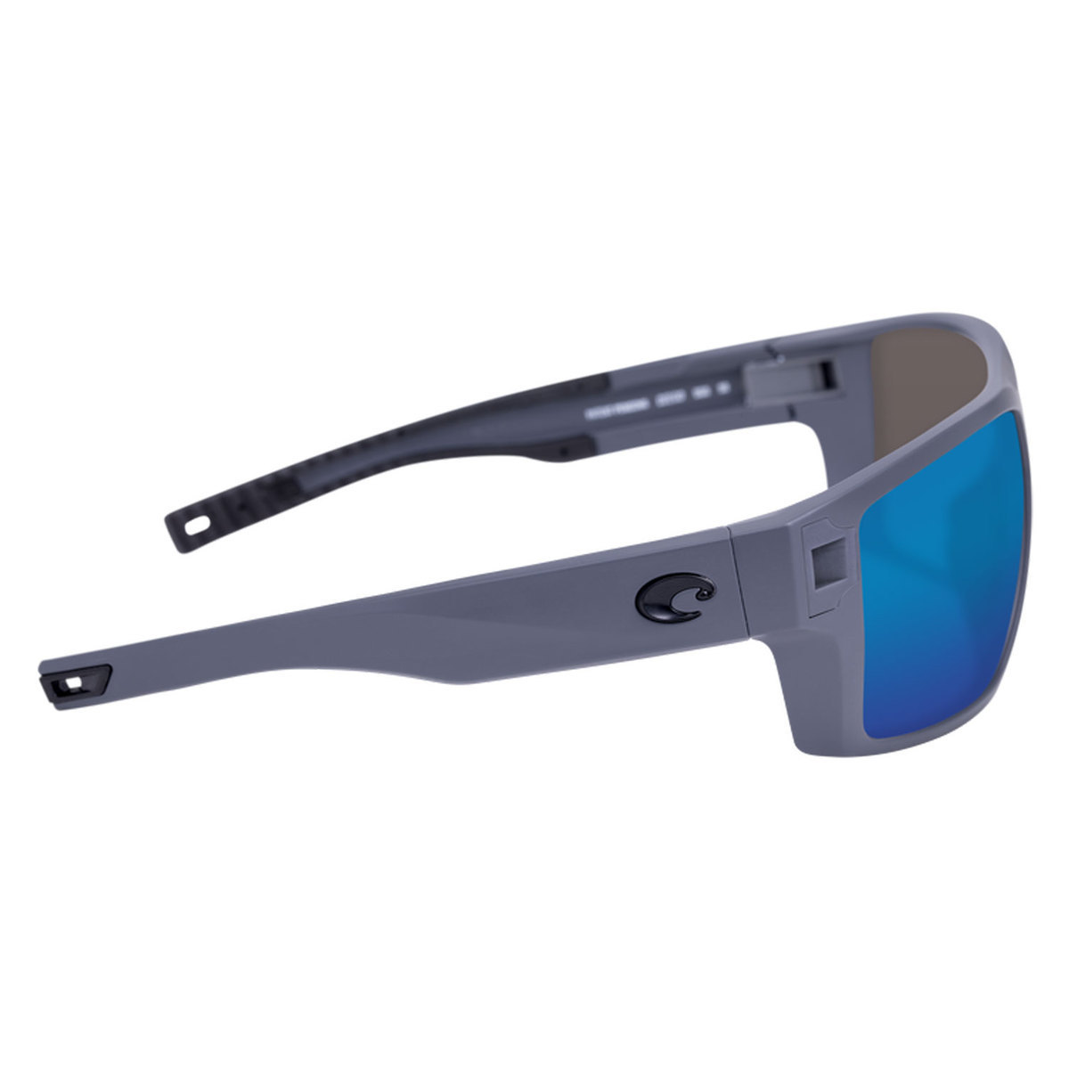 Costa Diedo Polarized Sunglasses - Matte Gray/Blue - Adult Costa Diedo Polarized Sunglasses - Matte Gray/Blue - Adult