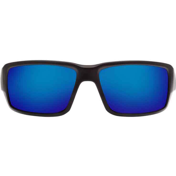 Costa Fantail Polarized Sunglasses - Matte Black/Blue Mirror - Adult Costa Fantail Polarized Sunglasses - Matte Black/Blue Mirror - Adult